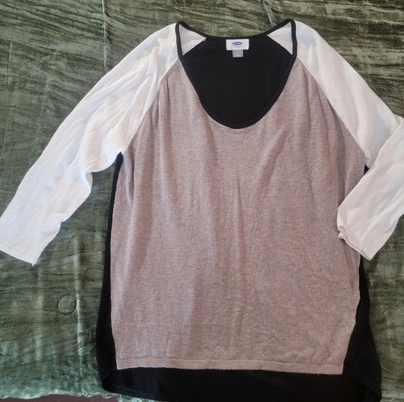 Color Block Sweater M - Picture 6 of 7